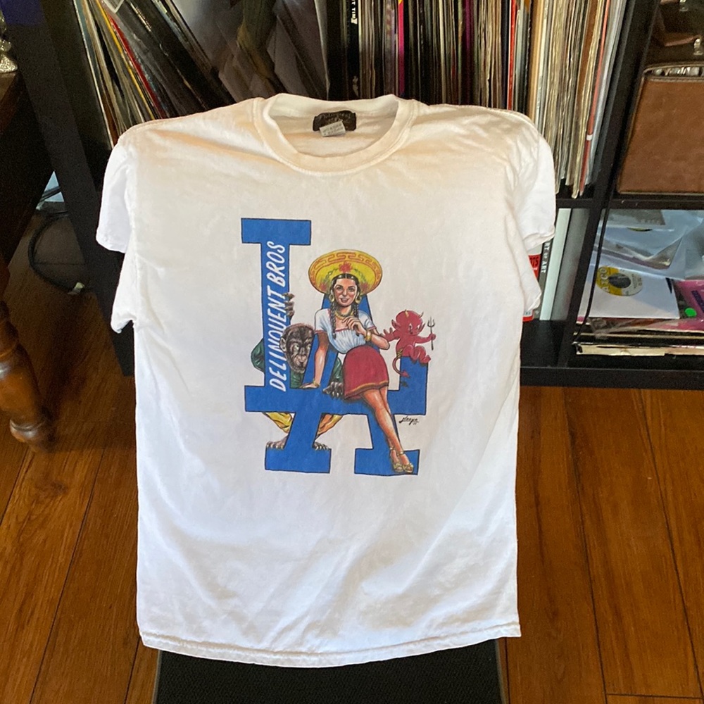 Delinquent Bros tee La dodgers